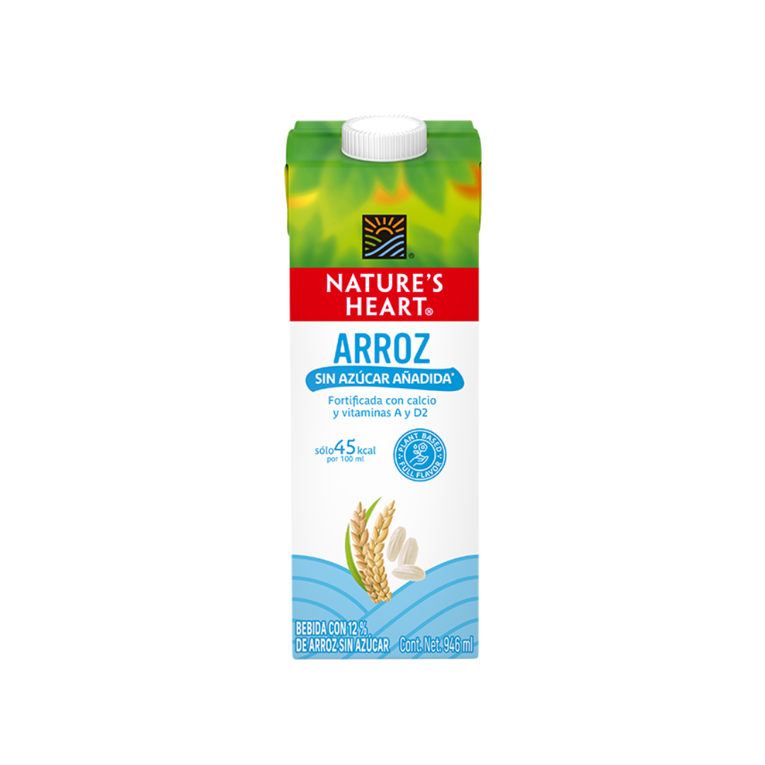 NATURE'S HEART BEBIDA DE ARROZ SIN AZUCAR