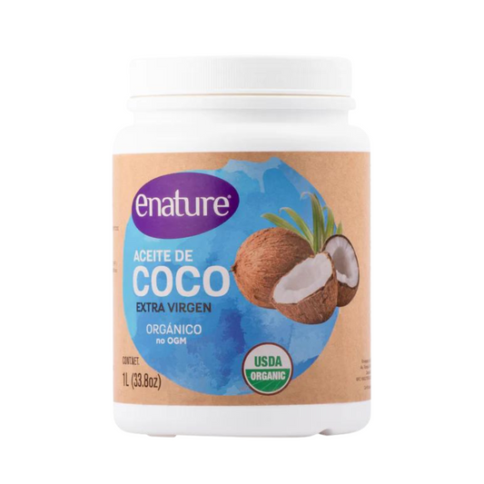 Aceite de coco orgánico virgen 1 l