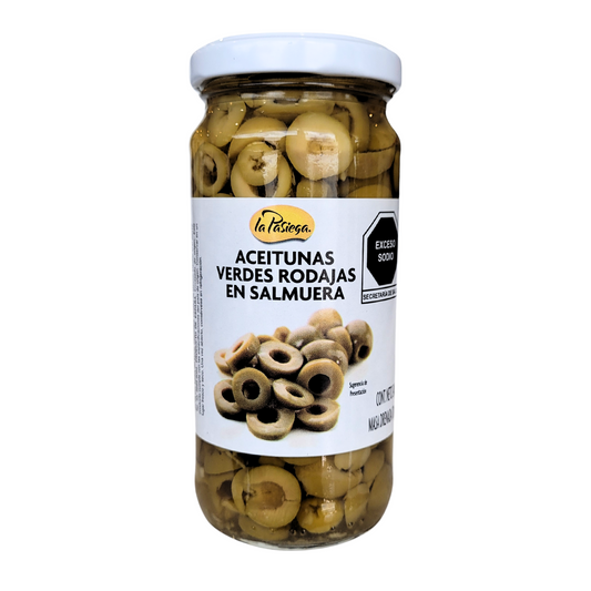 Aceituna verde rodajas 240 gr