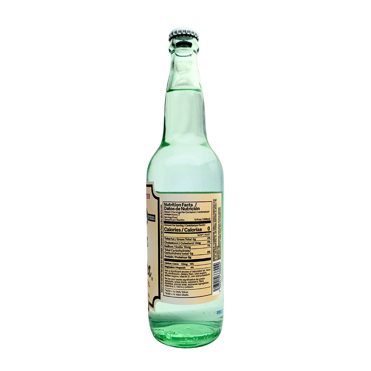 Agua mineral con gas Monterrey Agua de Piedra 650ml (12pz)