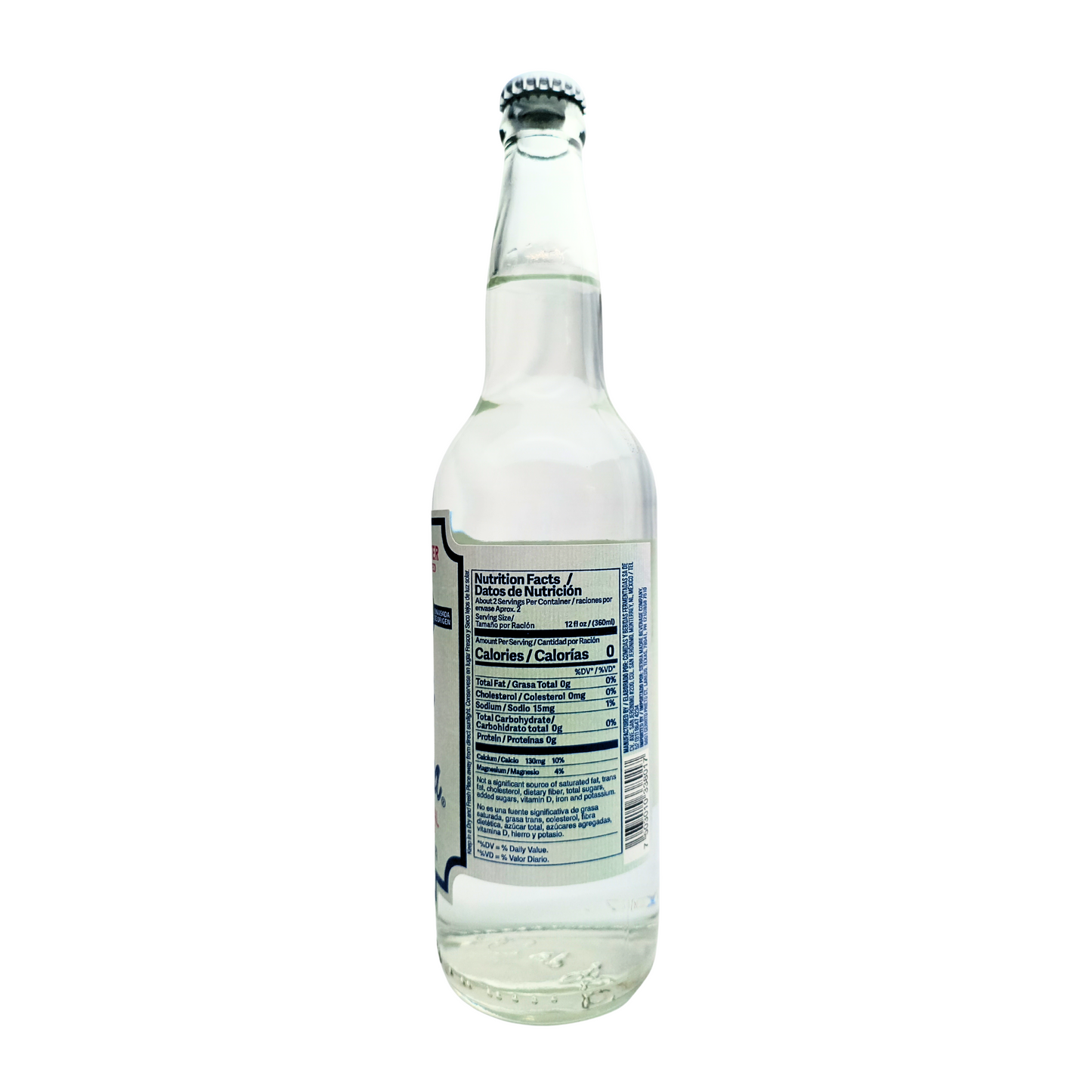 Agua natural sin gas Monterrey Agua de Piedra 600 ml (12pz)
