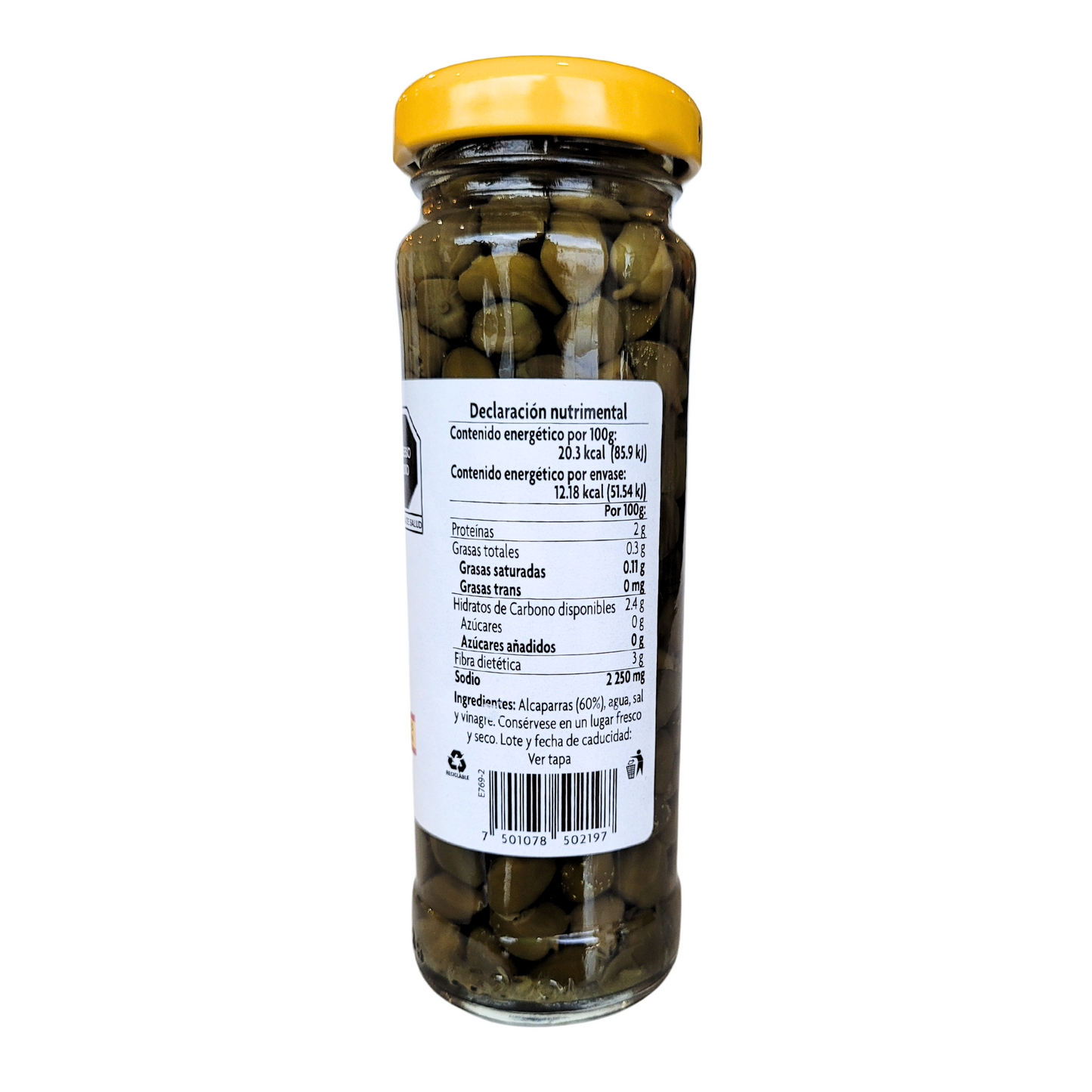 Alcaparras pasiega vinagre 12/100gr