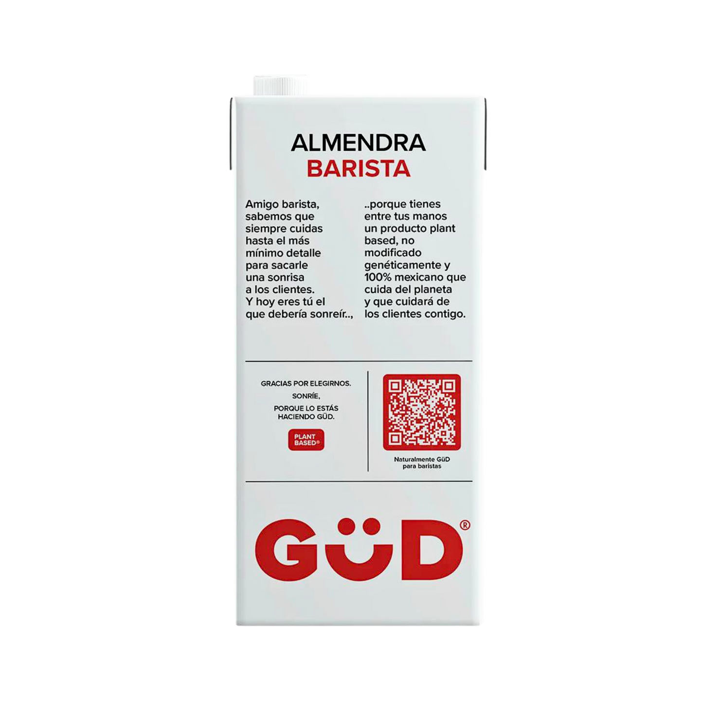 Alimento almendra barista sin azúcar slim 1 l
