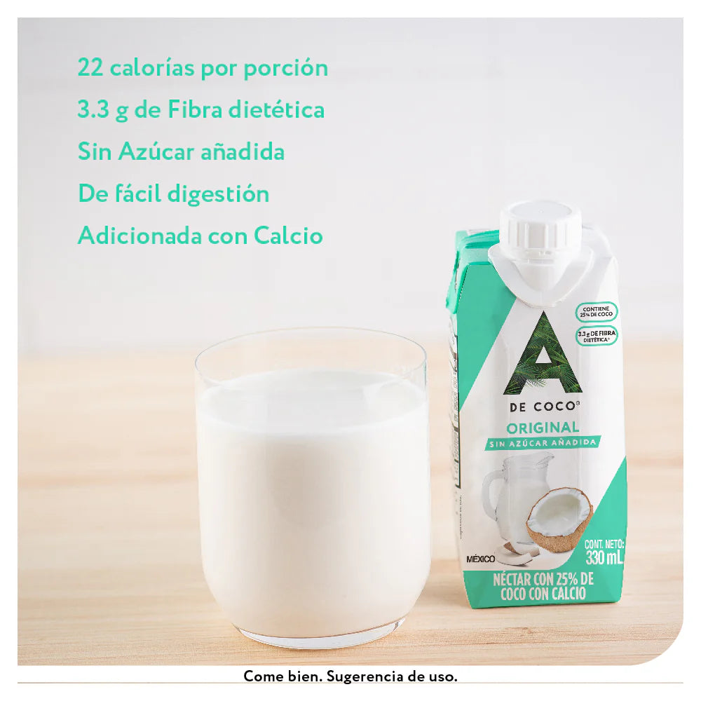 Alimento líquido de coco 330ml