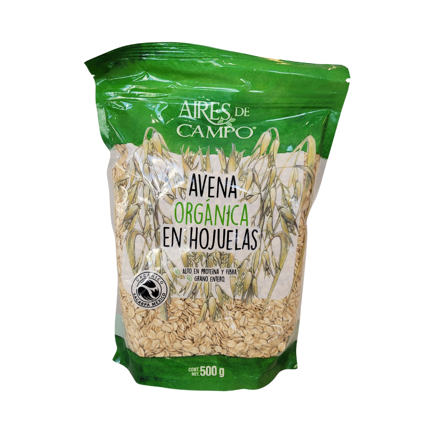 Avena orgánica 500 gr