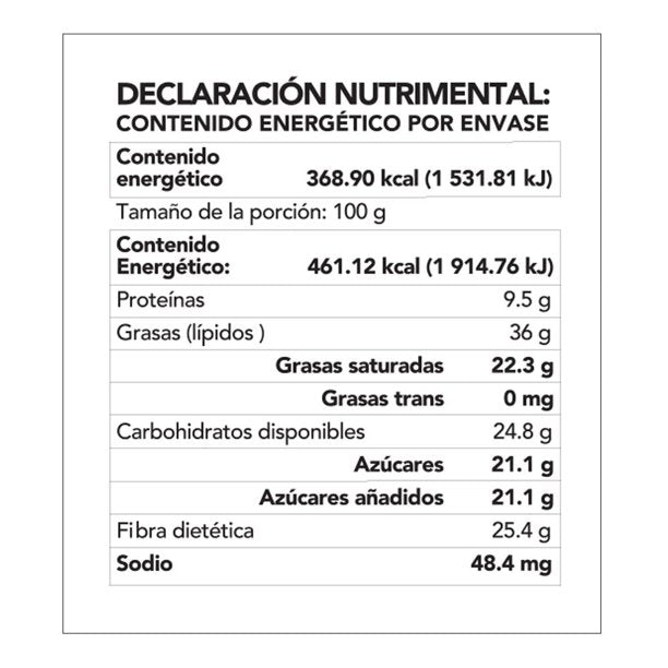 Barra de chocolate 70% cacao de 80 gr