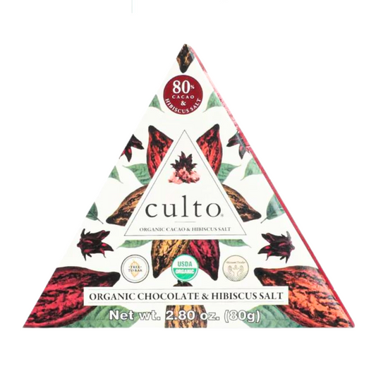 Barra de chocolate 80% con Sal jamaica - 80gr