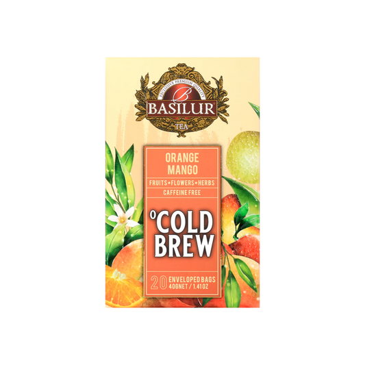 Té frío-cold brew naranja y mango 20pz
