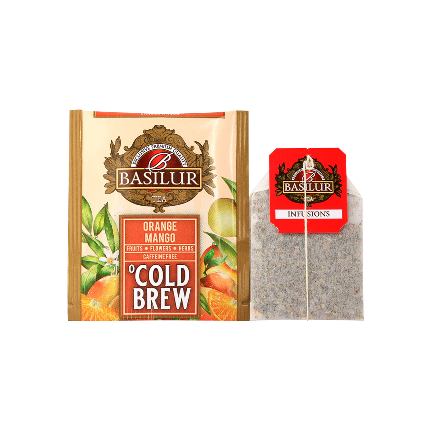 Té frío-cold brew naranja y mango 20pz