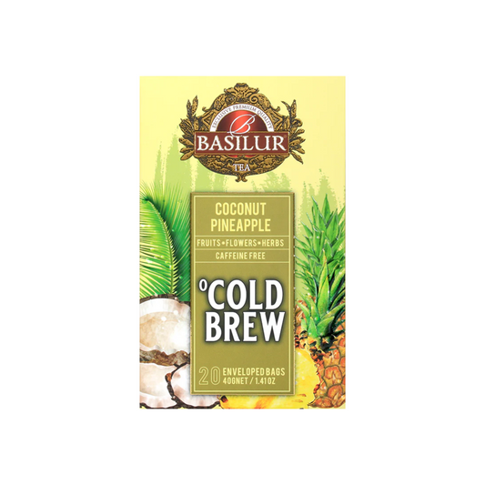Té frío-cold brew piña y coco 20pz