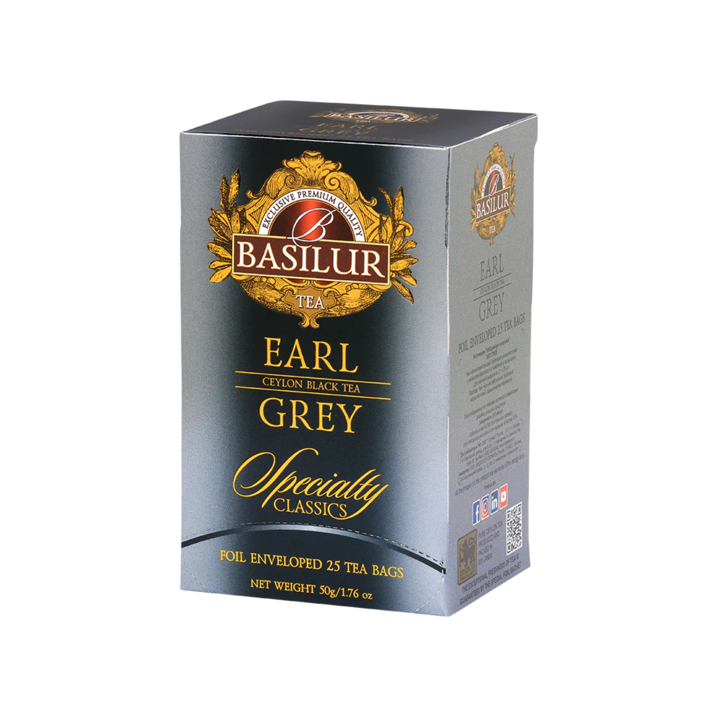 Té negro - earl grey 25pz