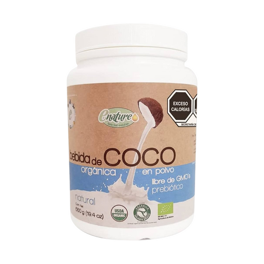 bebida coco natural orgánico 550 gr