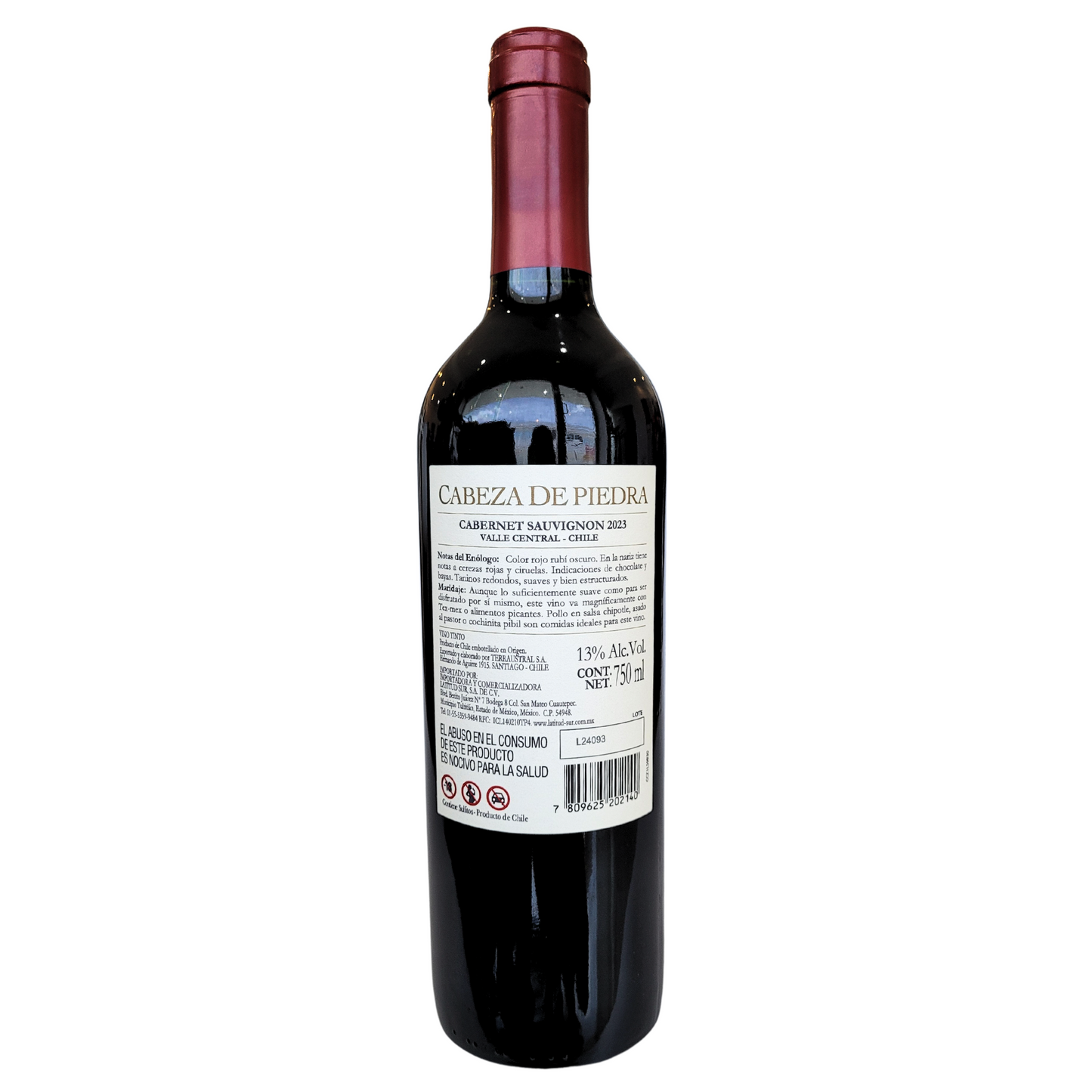 Cabeza de Piedra Cabernet Sauvignon 750ml