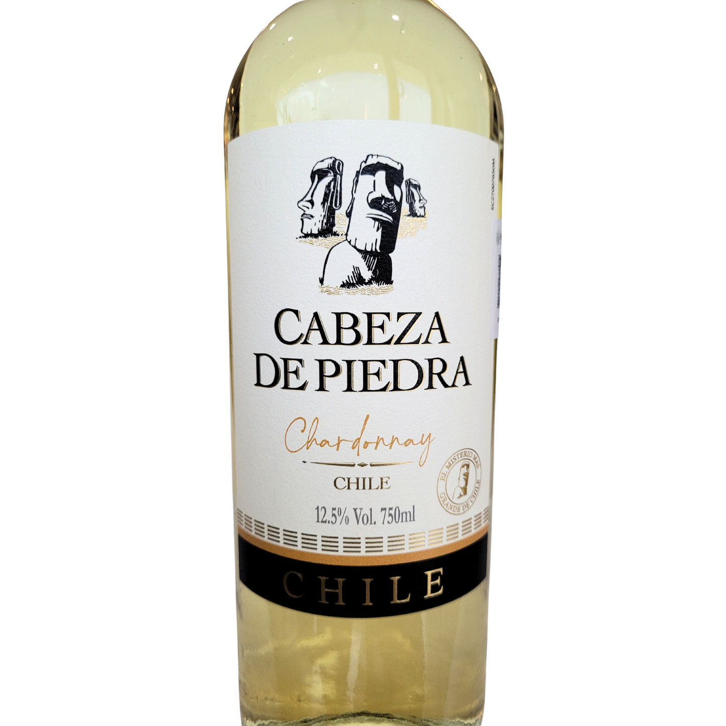 Cabeza de Piedra Chardonnay vino blanco 750ml