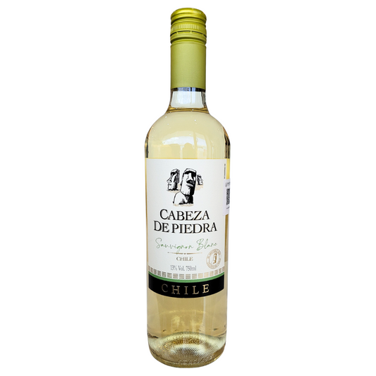Cabeza de Piedra Sauvignon vino blanco 750ml