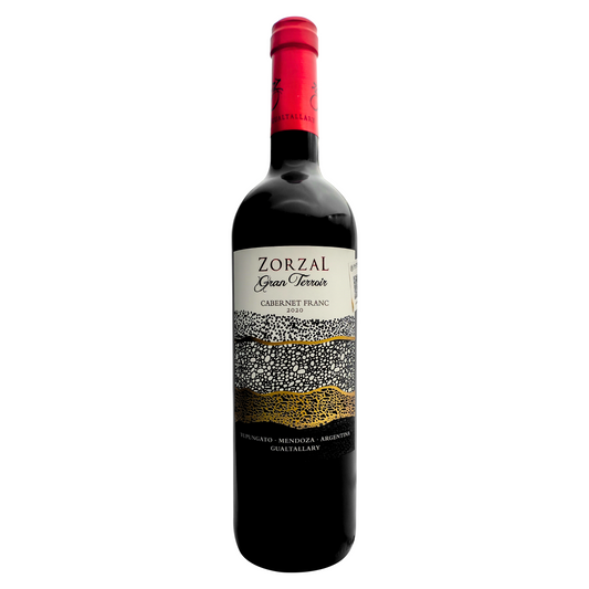Zorzal Cabernet Franc Gran Terroir vino tinto 750 ml