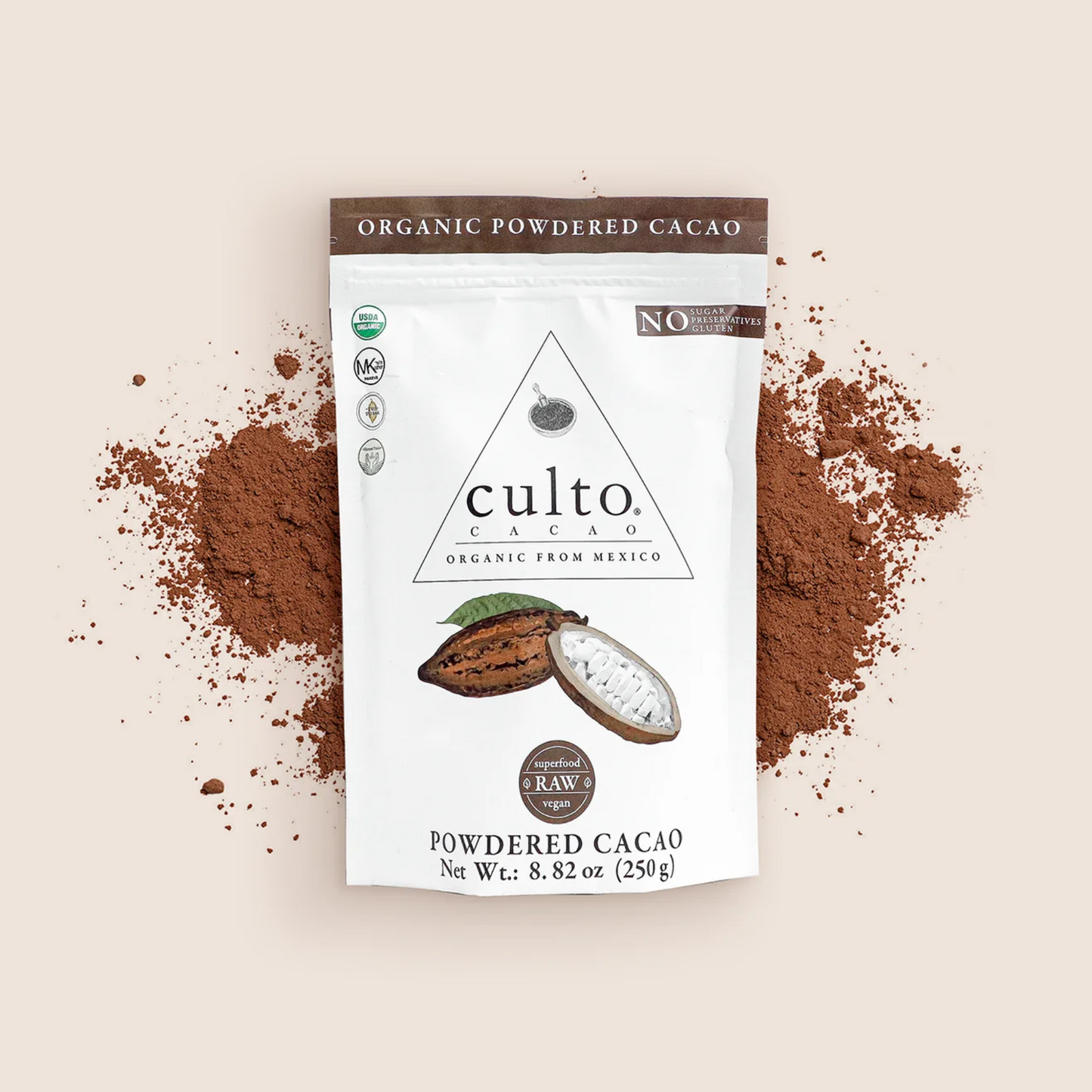 Cacao natural 100% de 250 gr