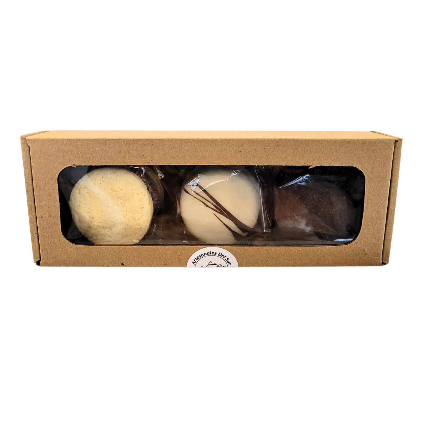 Caja de Alfajores artesanales 3pz