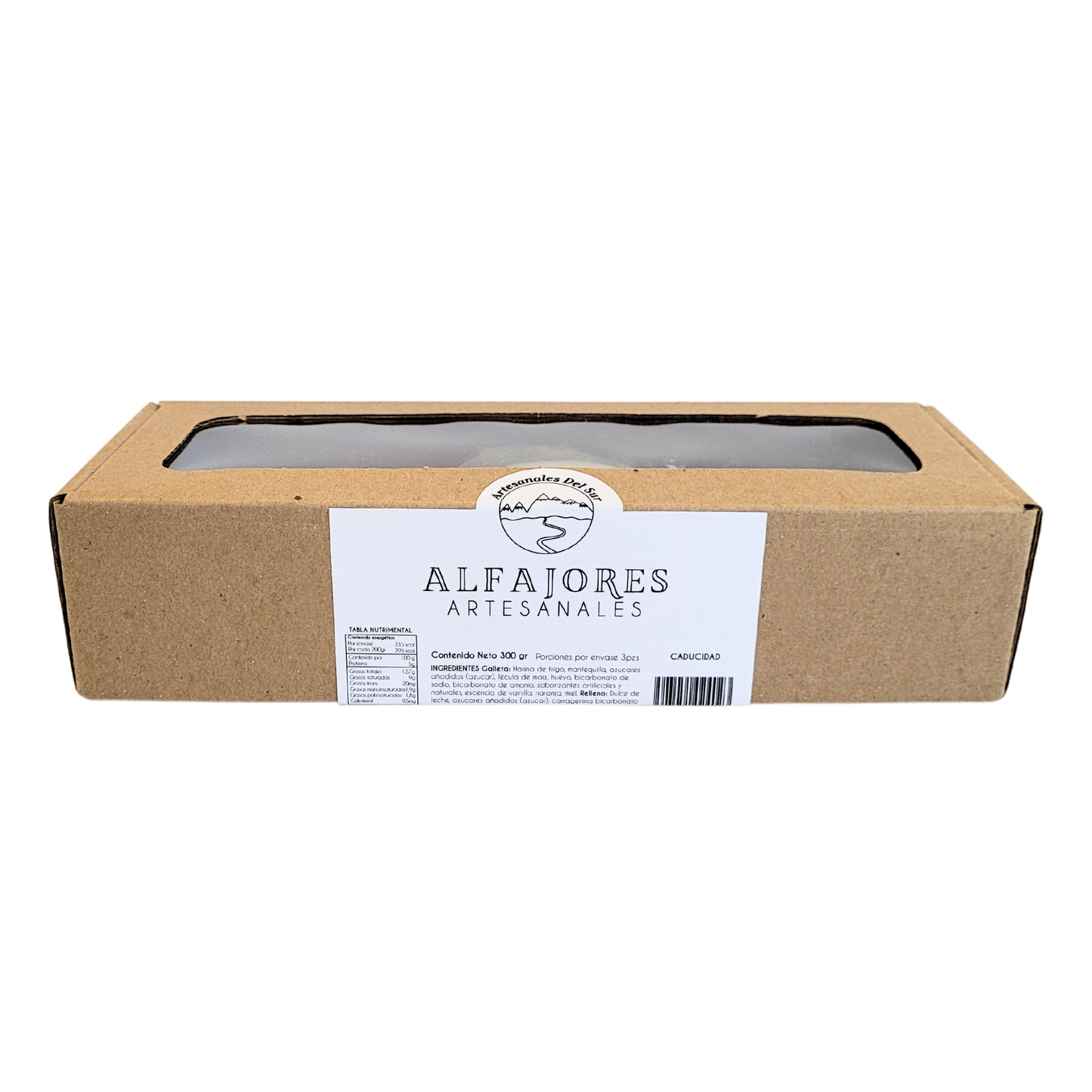 Caja de Alfajores artesanales 3pz