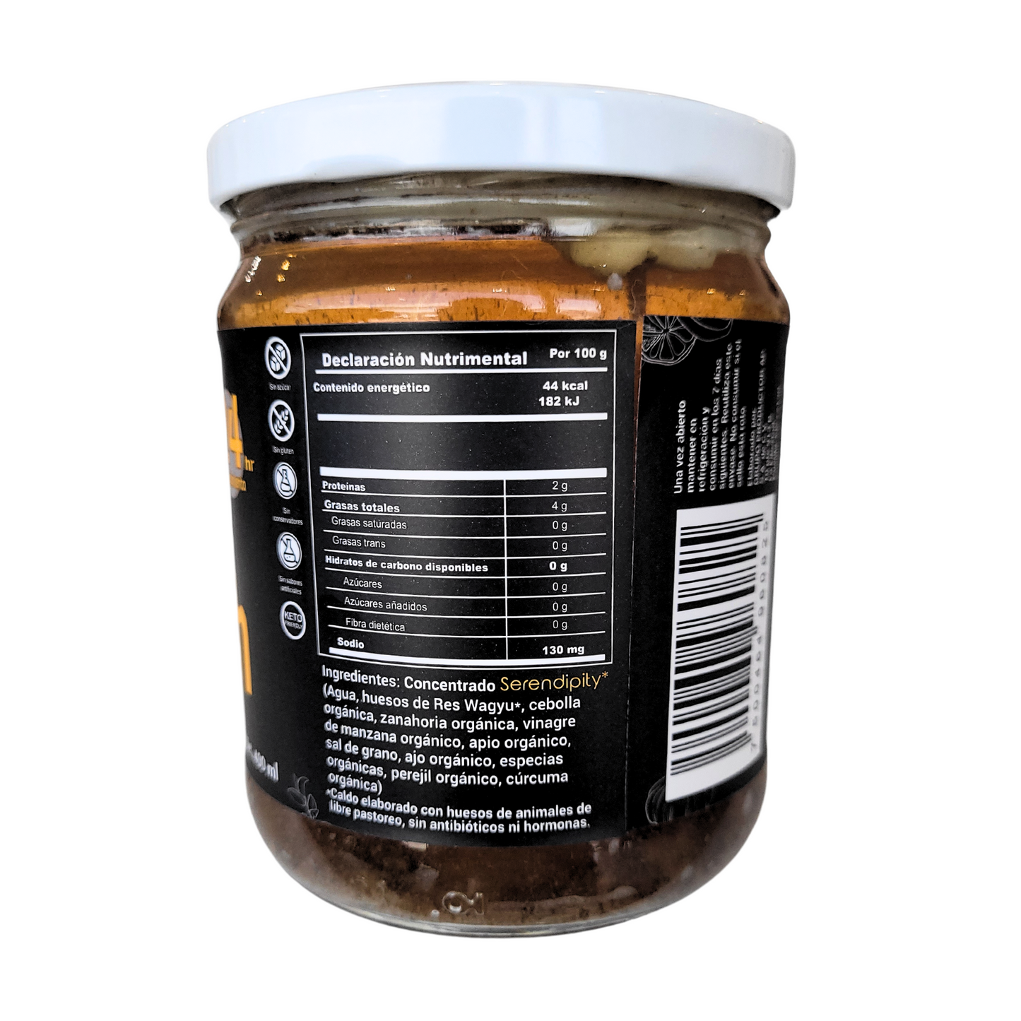 Caldo de huesos wagyu  400ml