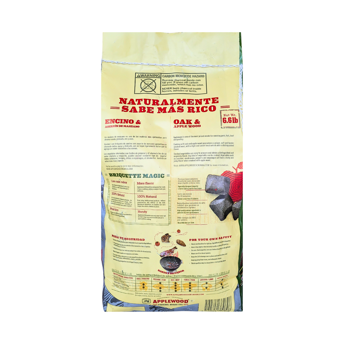 Apple charcoal 3kg