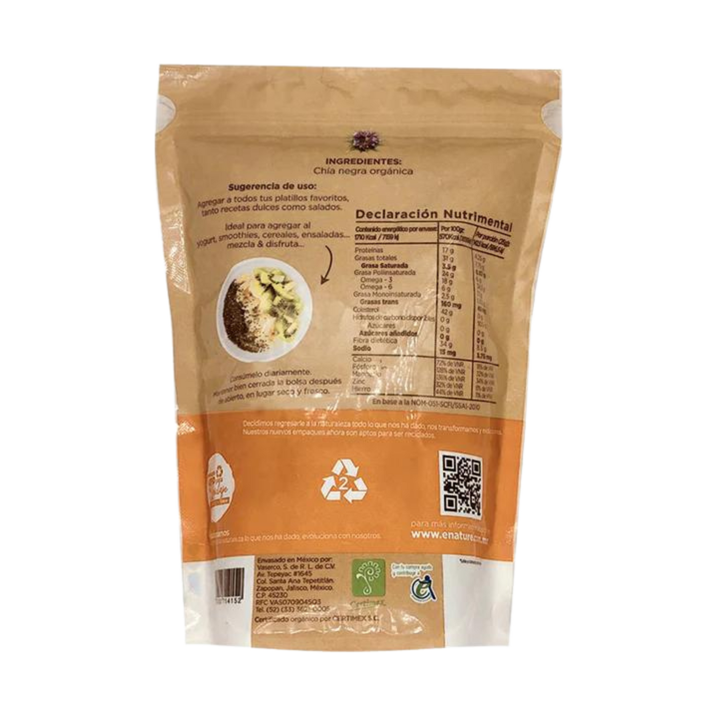 Chía super grain orgánica  300 gr