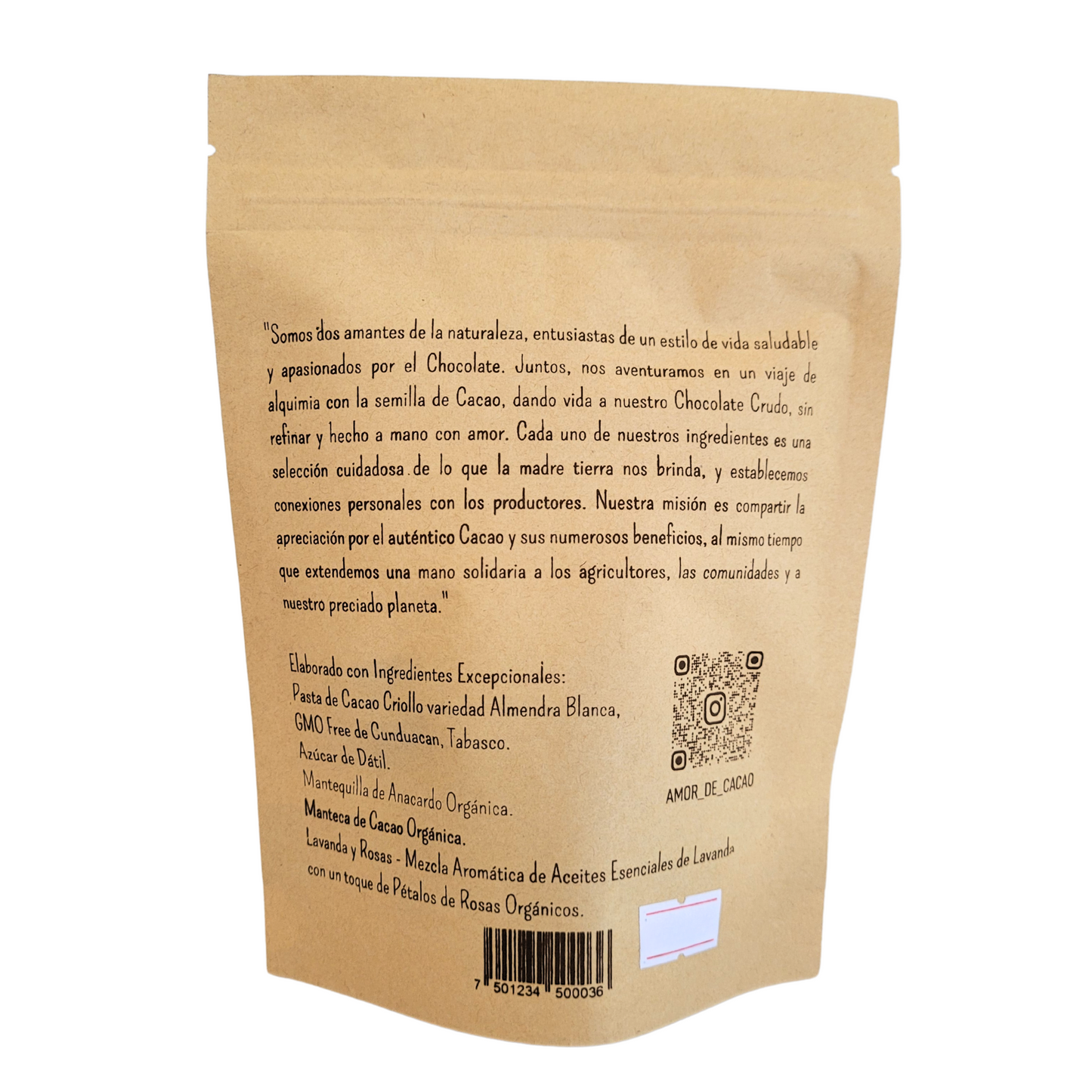 Chocolate lavanda y rosas 60gr