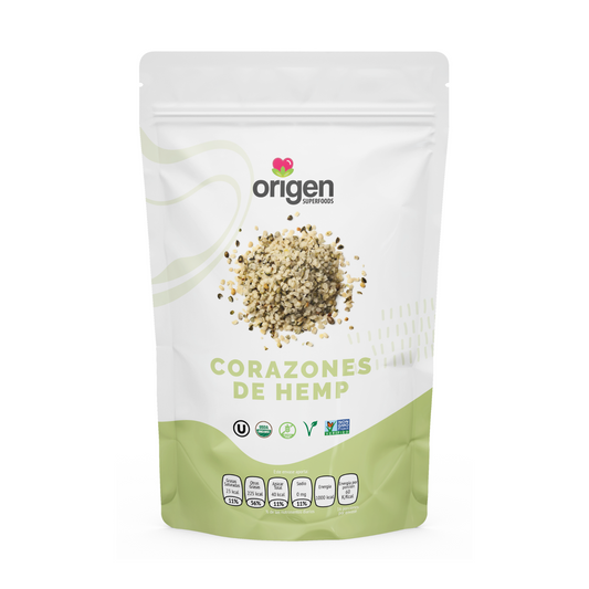 Corazones de hemp orgánico 100gr