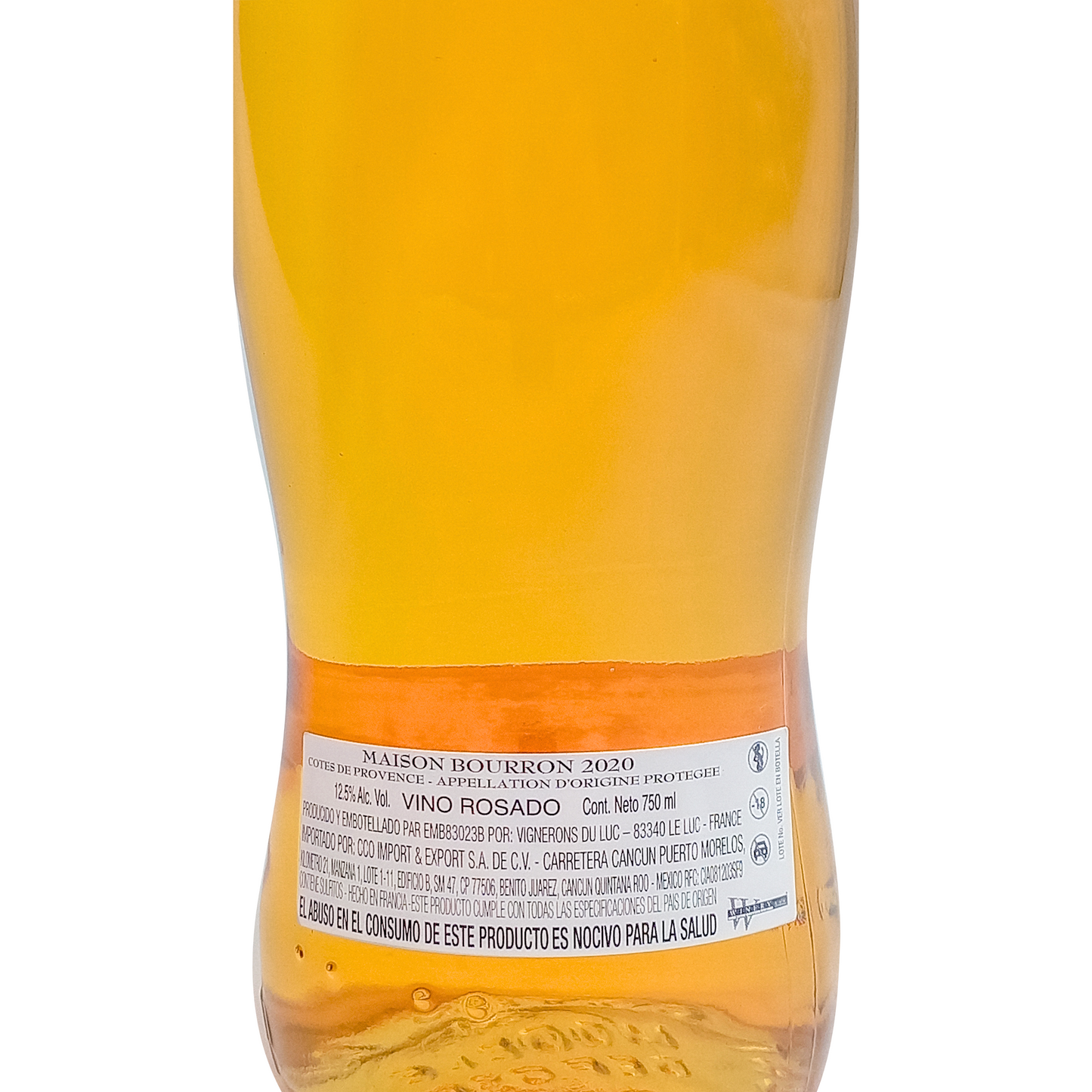 Maison Bourron Côtes de Provence AOC rosado 750 ml
