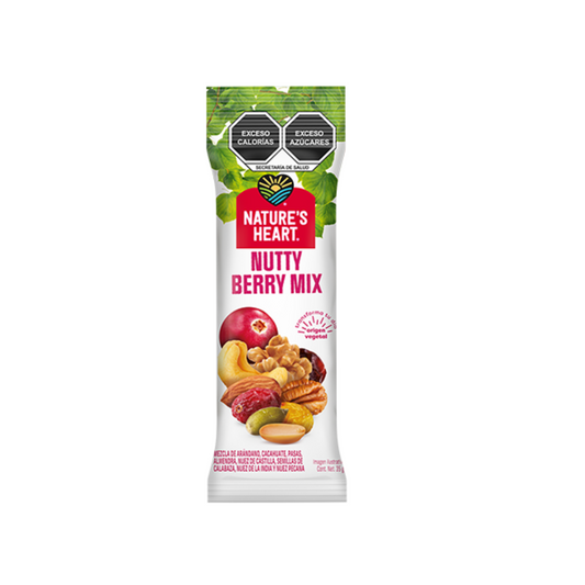 NATURE'S HEART NUTTY BERRY MIX 35G