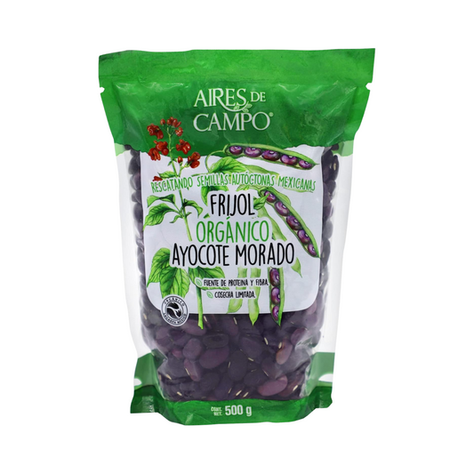Frijol ayocote morado 500gr