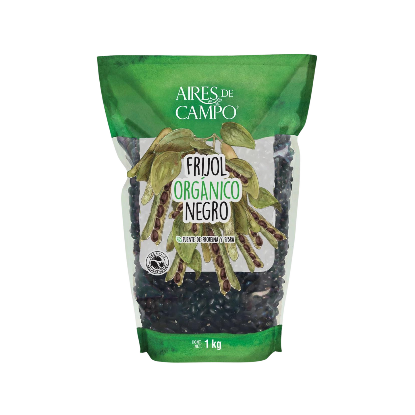 Frijol orgánico negro 1kg