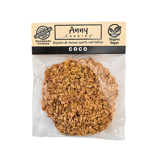 Galletas de avena de coco