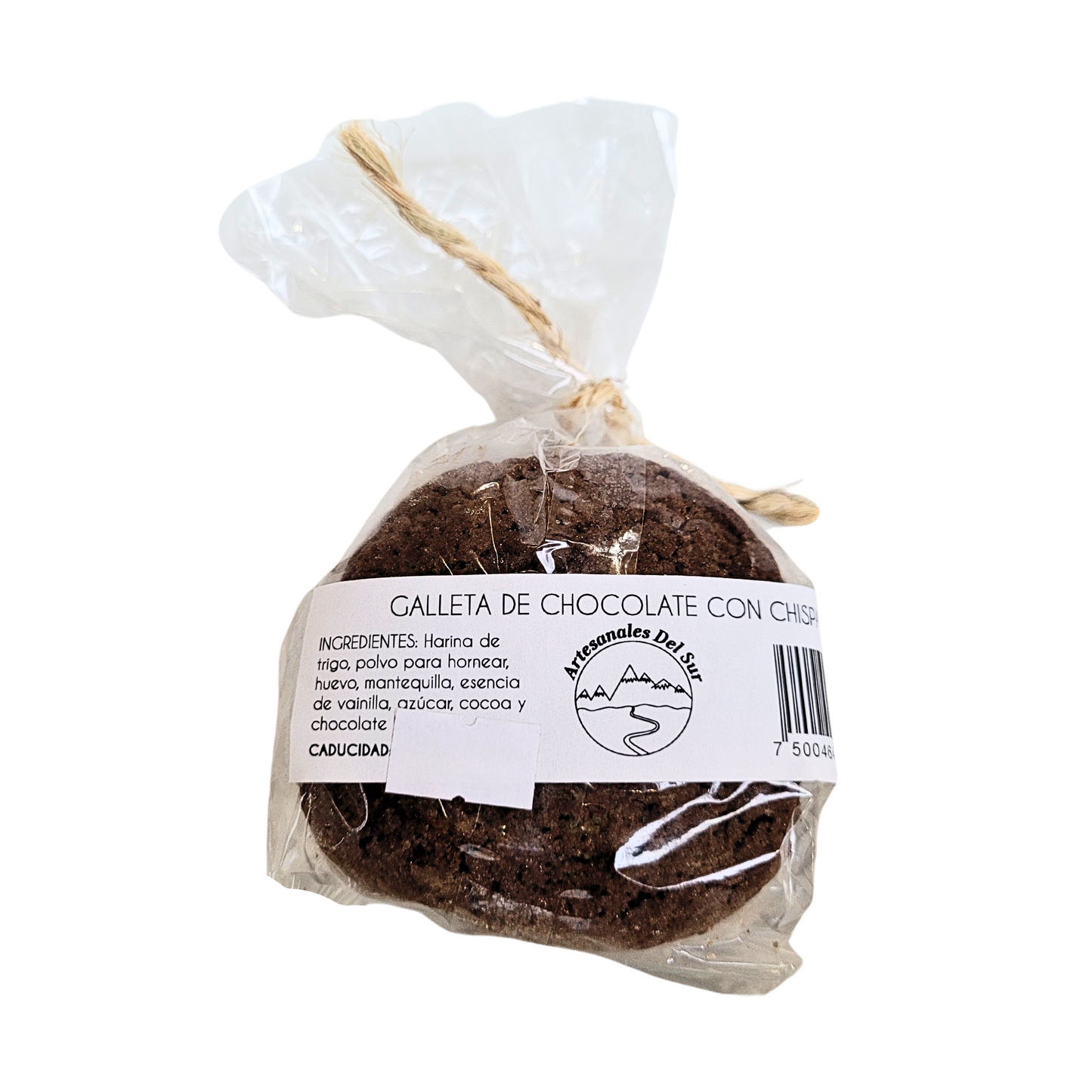 Galletas de chocolate con chispas (4 unidades )