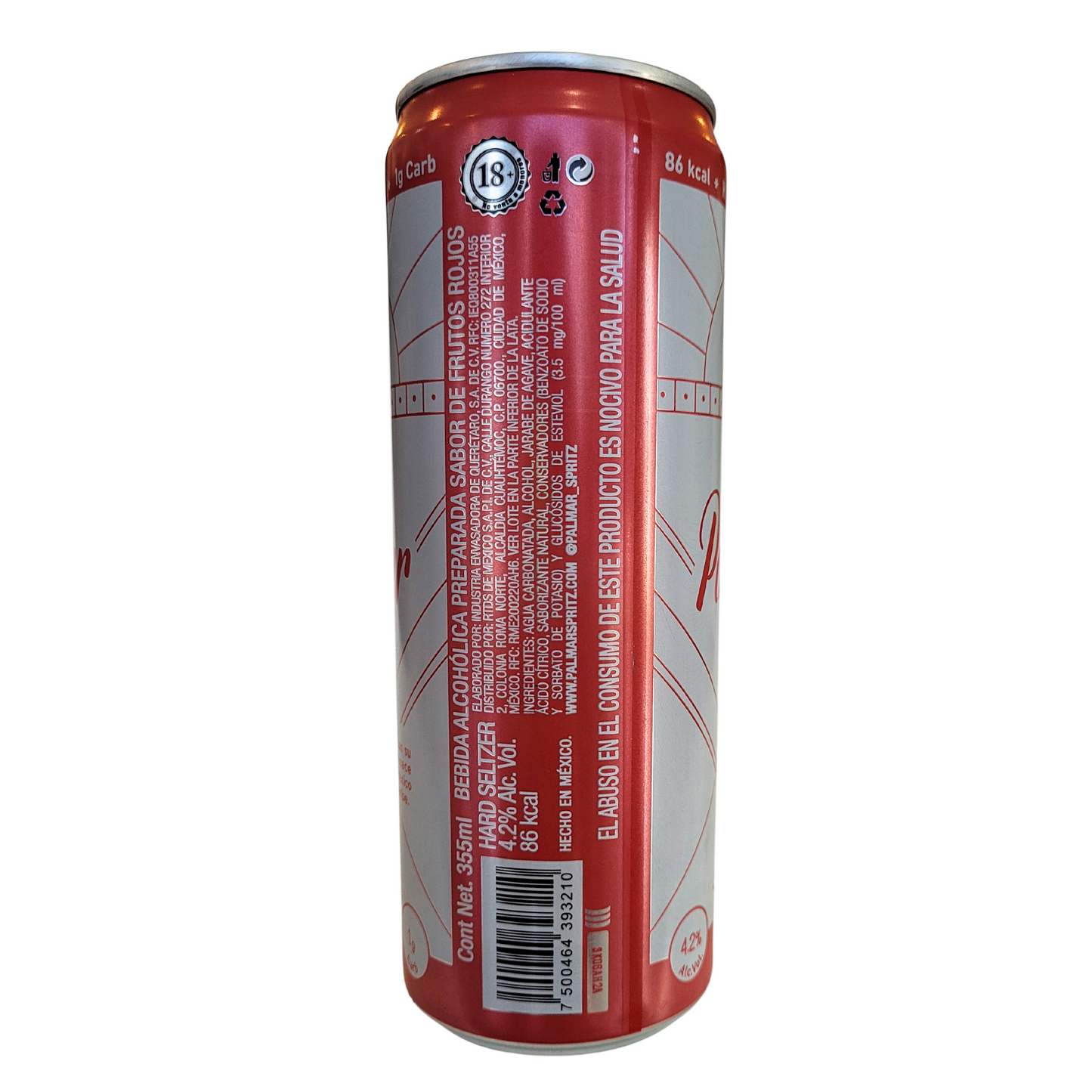 Palmar hard seltzer frutos rojos 335ml
