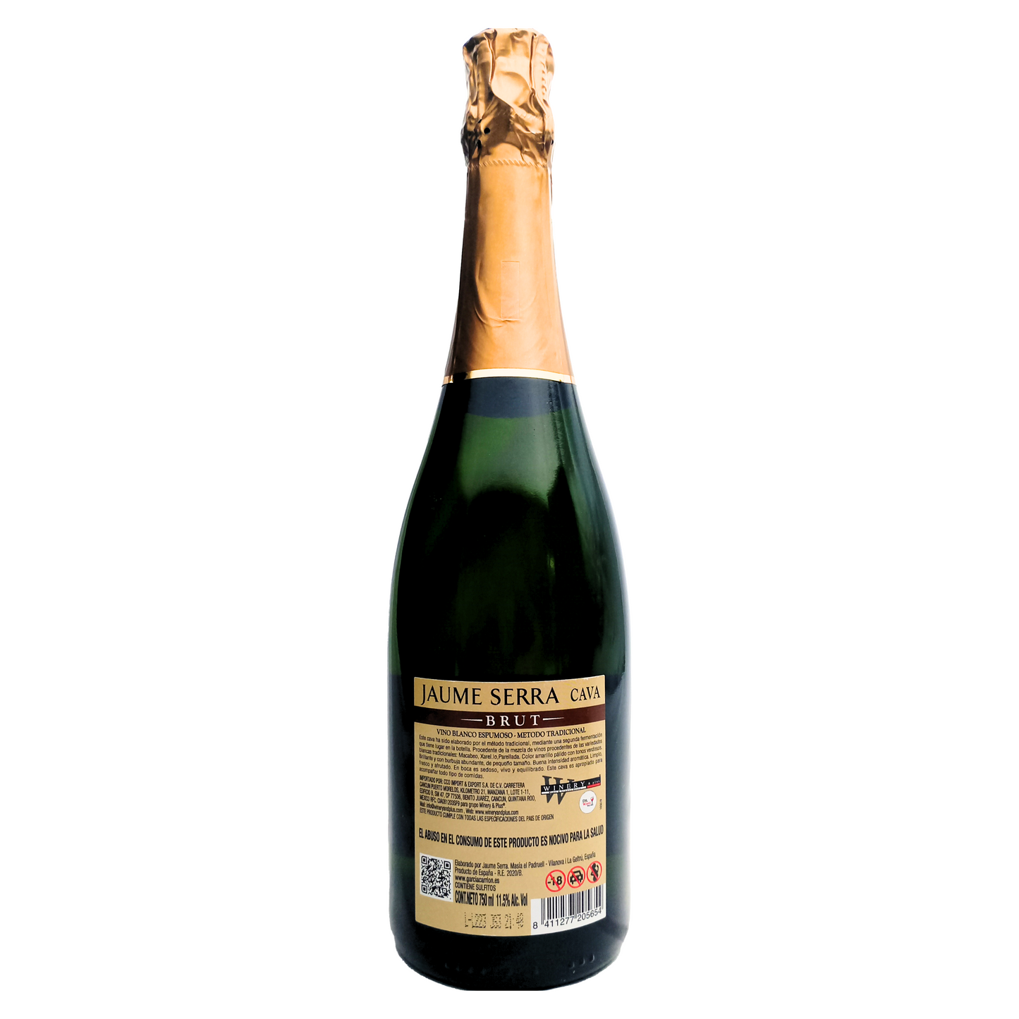 Vino Espumoso Jaume Serra Cava DO Brut 750 ml