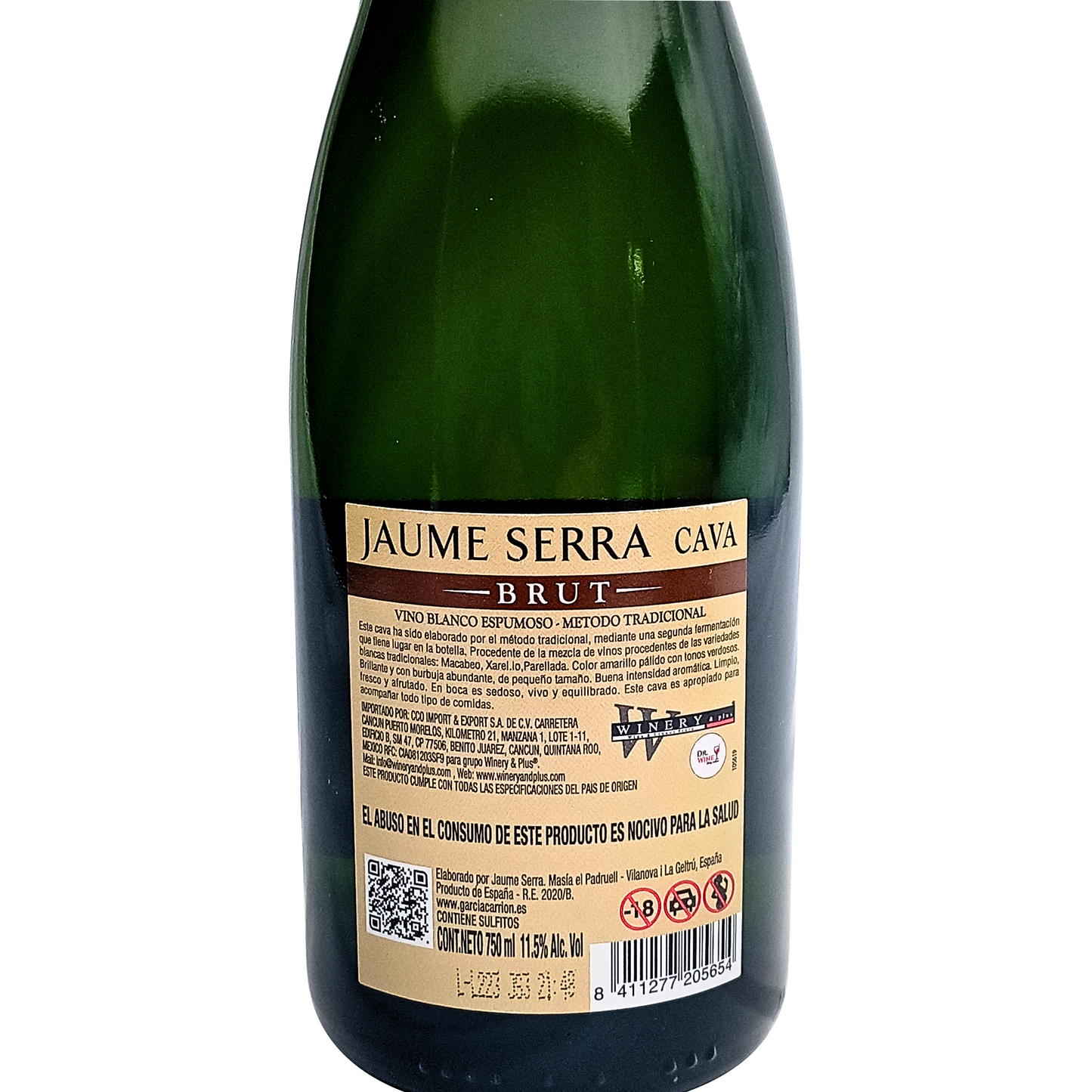 Vino Espumoso Jaume Serra Cava DO Brut 750 ml