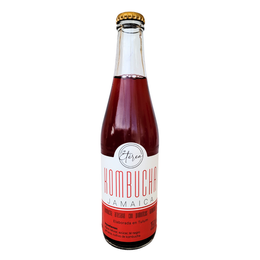 Kombucha artesanal jamaica 355ml