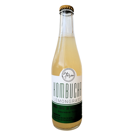 Kombucha artesanal lemongrass 355ml