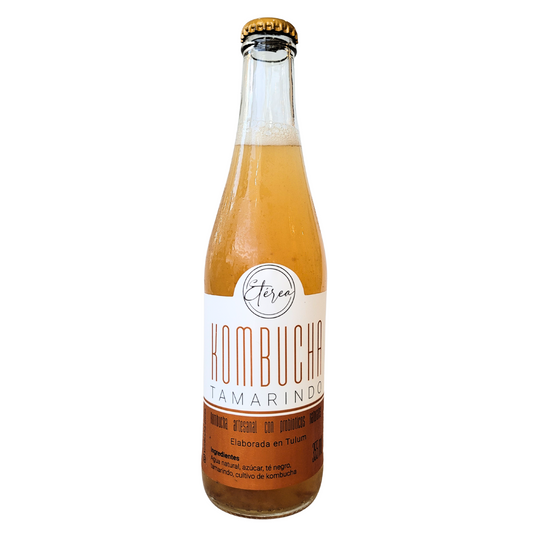 Kombucha artesanal tamarindo 355ml