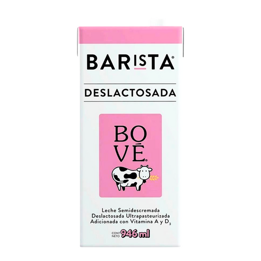 Leche Bove barista deslactosada 946 ml