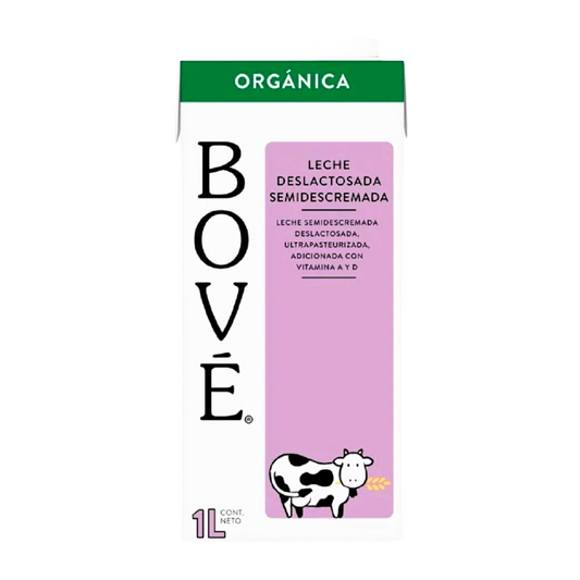 Leche deslactosada Orgánica 1 lt