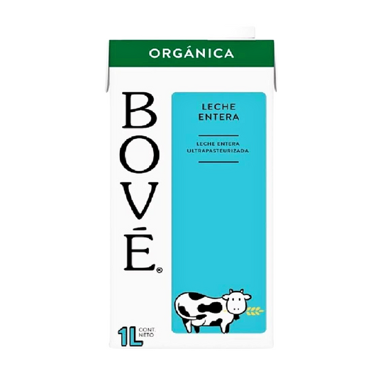 Leche entera orgánica 1 lt