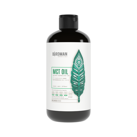 MCT OIL ácido caprílico c8 270 ml