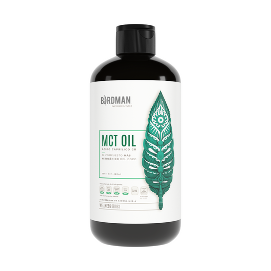 MCT OIL ácido caprílico c8 420 ml
