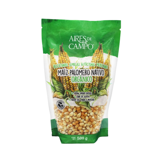 Maíz palomero orgánico 500gr