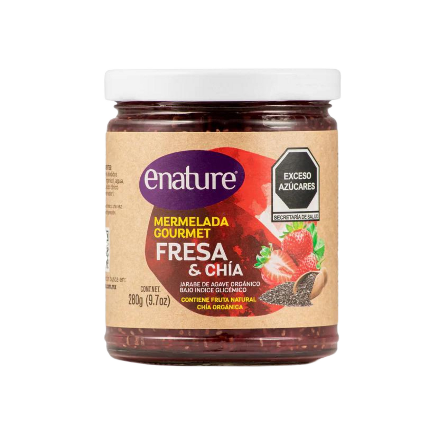 Mermelada fresa con chía 280gr
