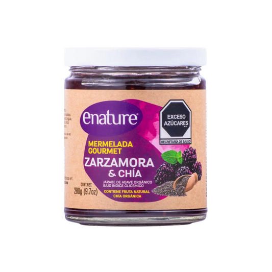 Mermelada zarzamora con chía 280gr