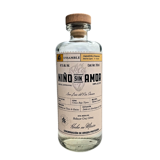 Mezcal Ensamble Oaxaca Niño sin Amor 700 ml