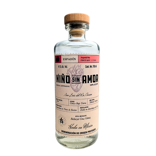 Mezcal Espadin 45 Oaxaca Niño sin Amor 700 ml